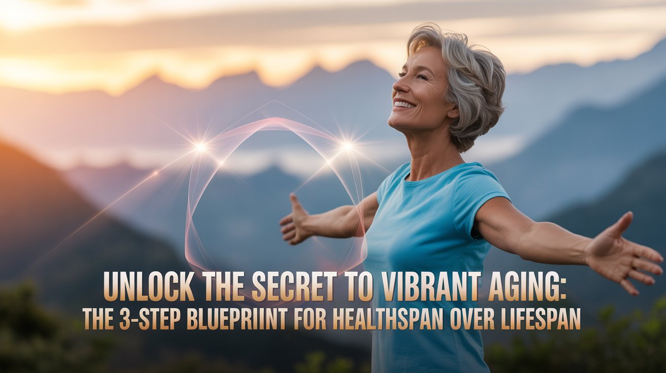 Healthspan vs Lifespan: 3-Step Blueprint for Vibrant Aging